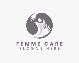 Global Care People Foundation logo design