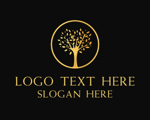 Deluxe - Elegant Tree Luxury logo design