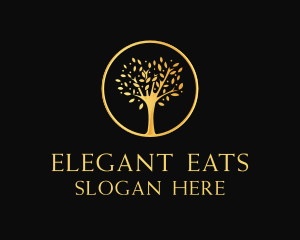 Elegant Tree Luxury logo design