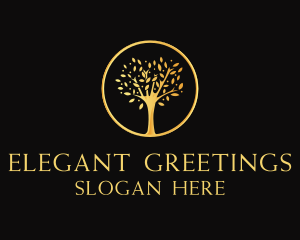 Elegant Tree Luxury logo design