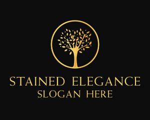 Elegant Tree Luxury logo design