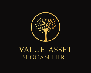 Elegant Tree Luxury logo design