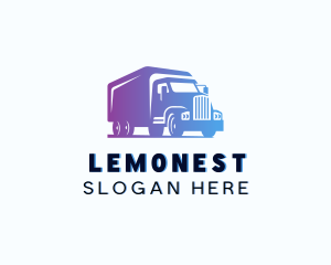 Transportation Truck Delivery Logo