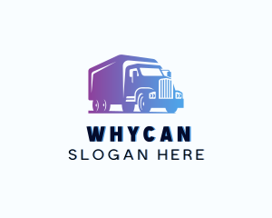 Transportation Truck Delivery Logo