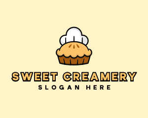 Chef Dessert Pie  logo design