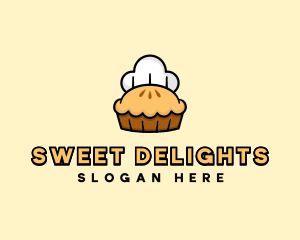 Chef Dessert Pie  logo design