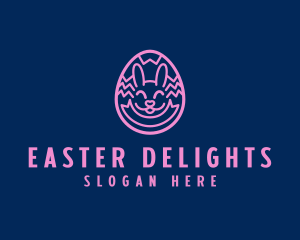 Easter - Easter Egg Bunny logo design