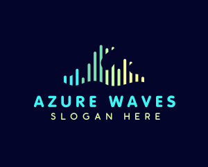 Ocean Sound Wave logo design