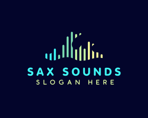 Ocean Sound Wave logo design