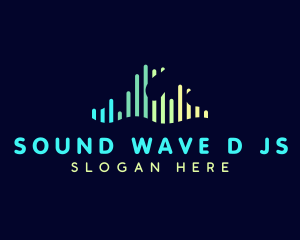 Ocean Sound Wave logo design