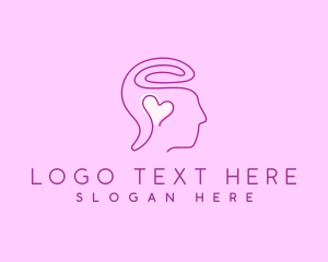 Mind - Mental Health Love logo design