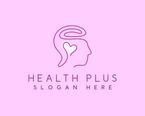 Mental Health Love logo design