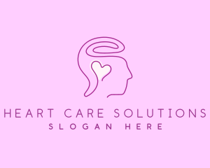 Mental Health Love logo design