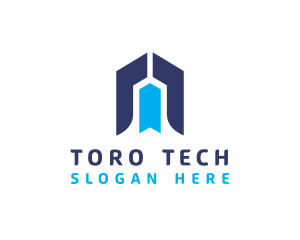 Arrow Tech Software logo design