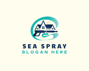 Housekeeping Pressure Wash logo design