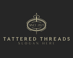 Tailor Needle Thread logo design