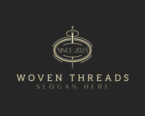 Tailor Needle Thread logo design