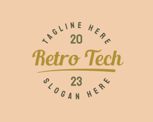 Quirky Retro Generic Business logo design