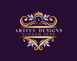 Crown Luxury Boutique logo design