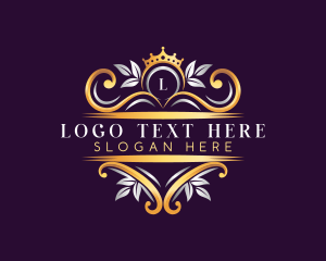 Vintage - Crown Luxury Boutique logo design