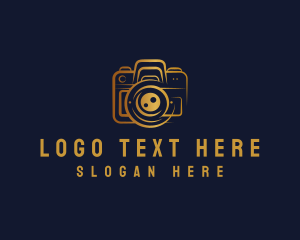 Dslr - Photo Studio Camera logo design