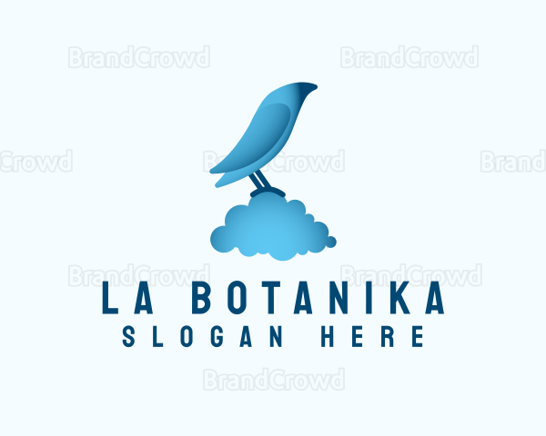 Blue Bird Cloud Logo