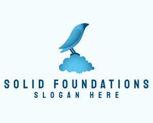 Blue Bird Cloud Logo