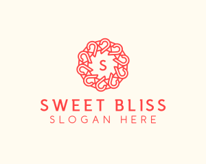 Sugar - Candy Cane Decoration logo design