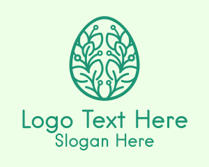 Easter Egg Plant Logo