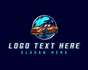 Turbo - Car Automotive Cleaning logo design