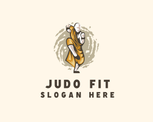 Judo - Judo Karate Fighter logo design