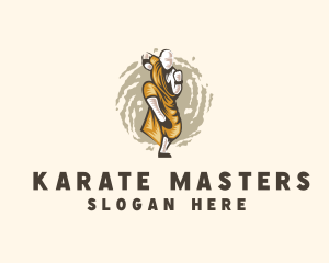 Karate - Judo Karate Fighter logo design