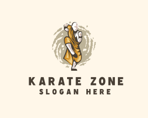 Karate - Judo Karate Fighter logo design