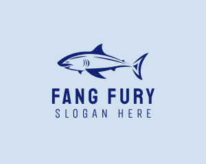 Fangs - Shark Aqua Park logo design