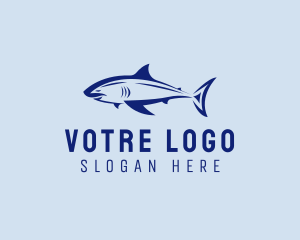 Underwater - Shark Aqua Park logo design