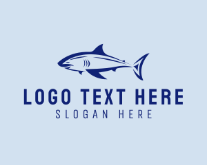 Fangs - Shark Aqua Park logo design