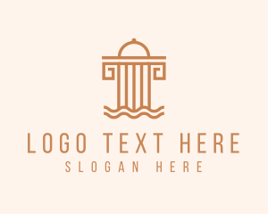 Cloche Column Dining Logo