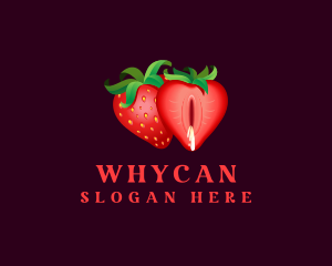 Naughty Seductive Strawberry Logo