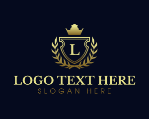 Gold - Elegant Crest Shield logo design