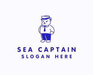 Sailor - Bear Sailor Uniform logo design