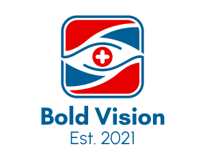 Hospital Medical Eye  logo design