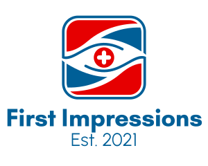 Hospital Medical Eye  logo design