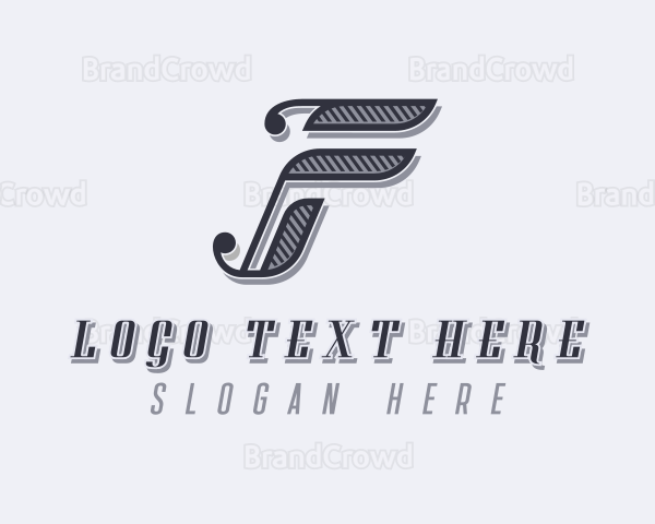 Creative Brand Letter F Logo
