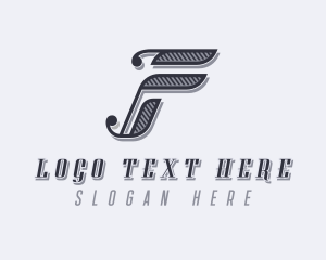 Fashion - Creative Brand Letter F logo design