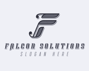 Creative Brand Letter F logo design