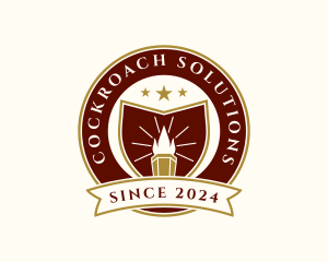 Academy Torch Education School logo design