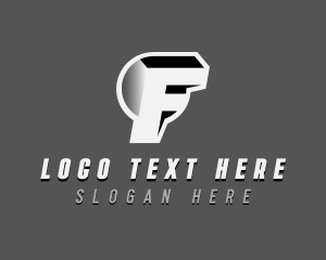 Lettermark - Generic Agency Letter F logo design