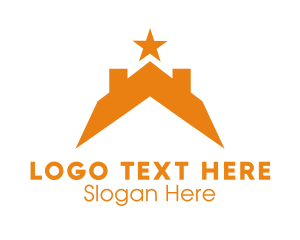 House - Star House Roofing logo design