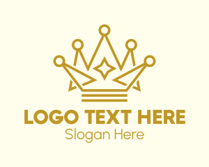 Luxury - Elegant Royal Crown logo design