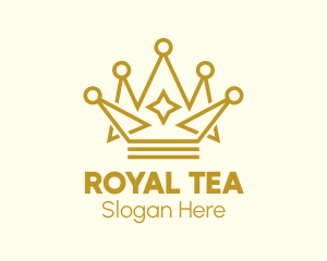 Elegant Royal Crown logo design